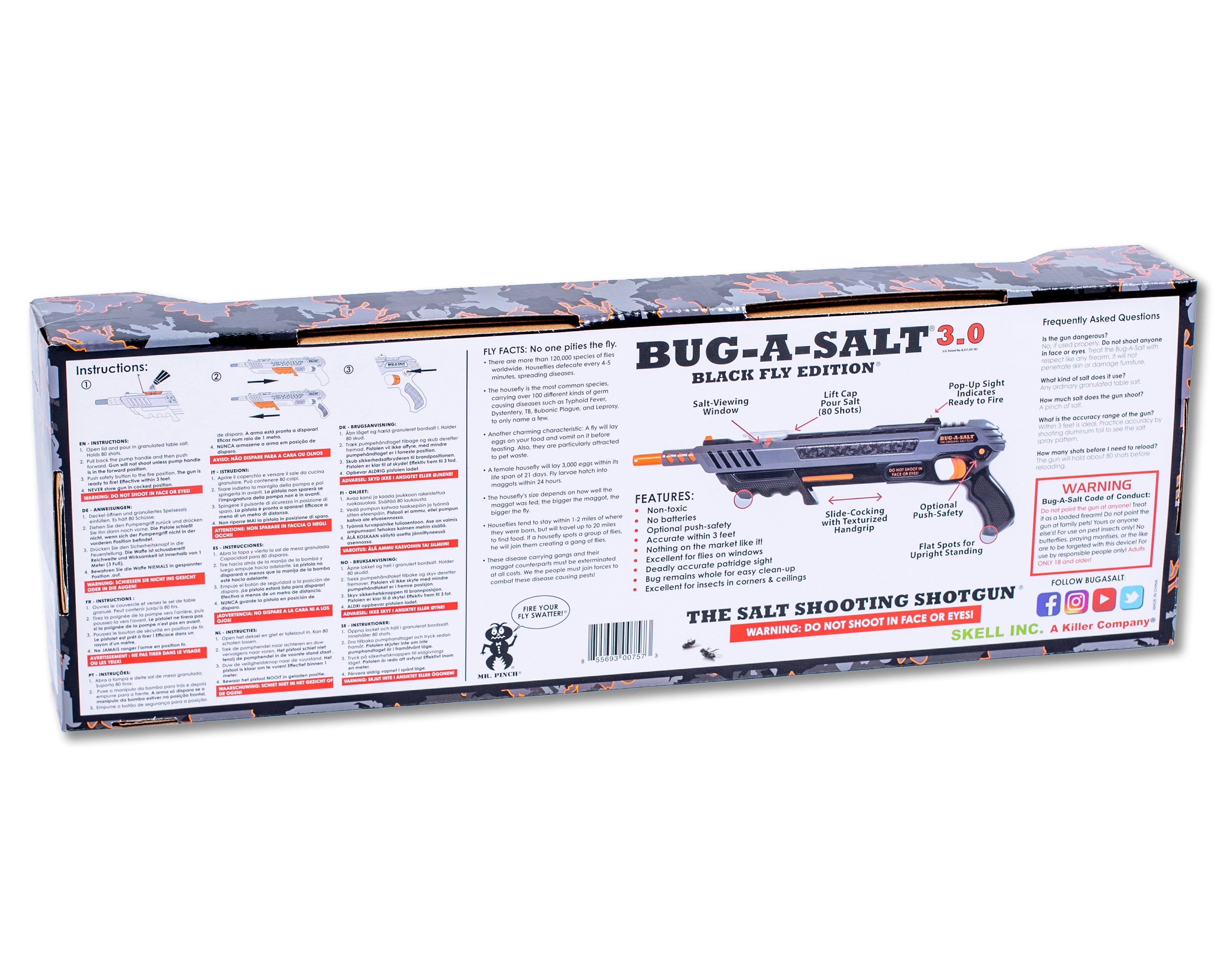 Bug-A-Salt Bug-Beam & 3.0 Black Fly