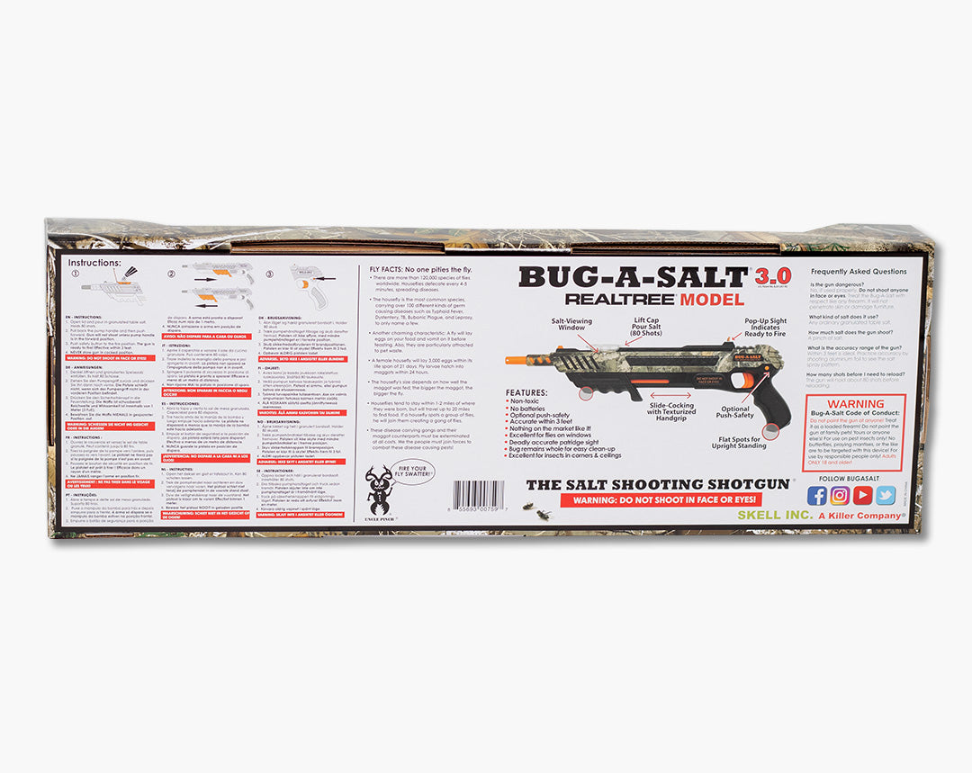 BUG-A-SALT on X: REALTREE CAMO 3.0 SALE! $15 off while supplies last!  (offer ends 8/11) #Real #Tree #Deals #BugASalt #saltgun #pestcontrol  #fireyourflyswatter  / X